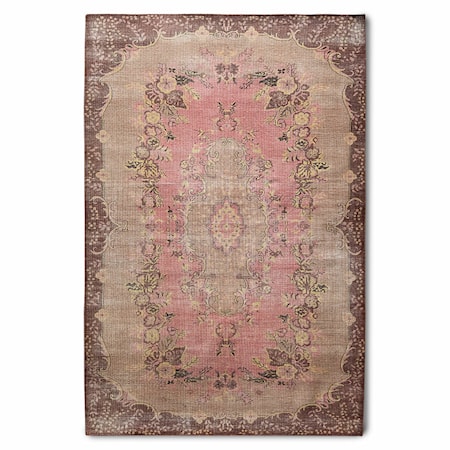 Ullteppe 200x300 cm Floral Pink