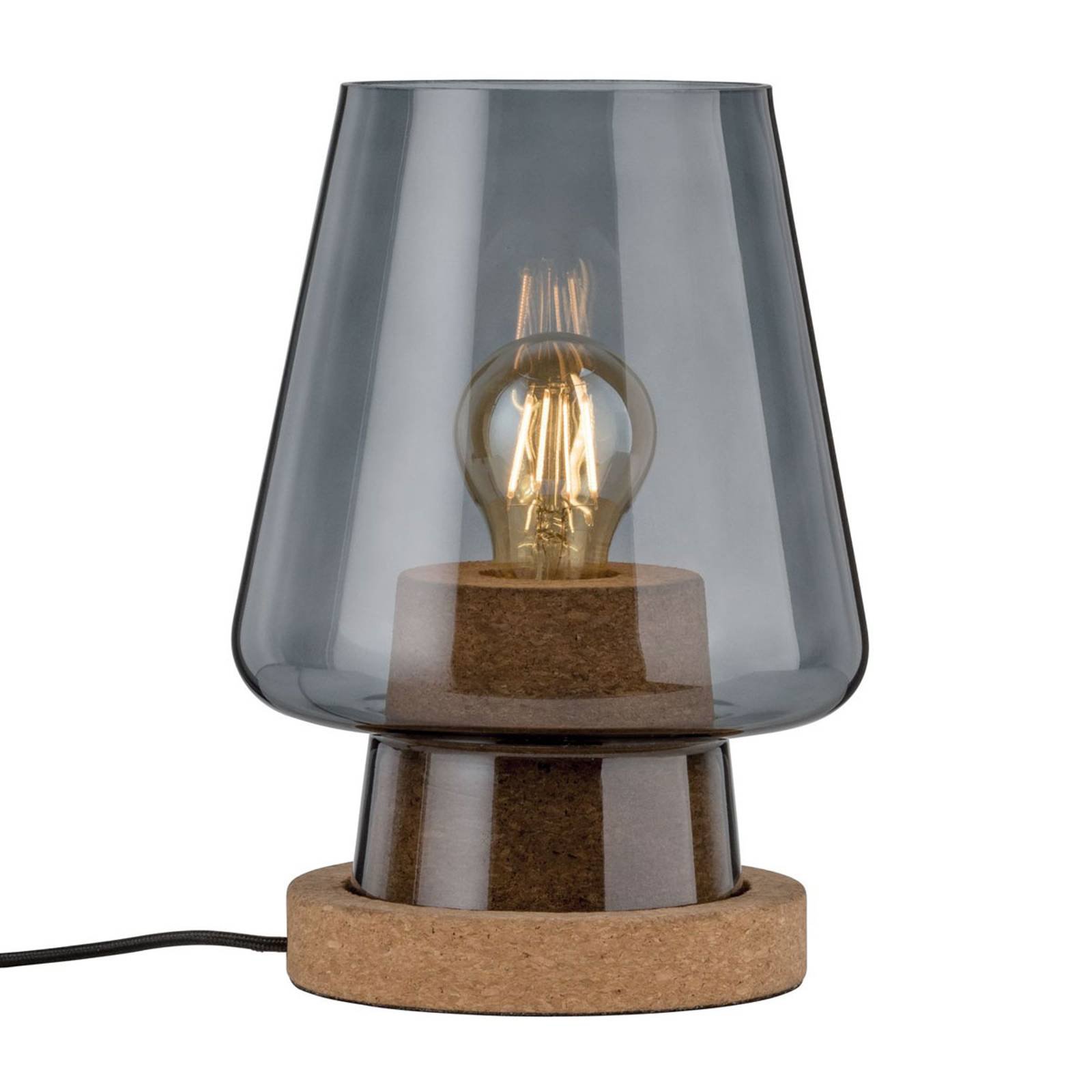 Paulmann Iben glass-bordlampe