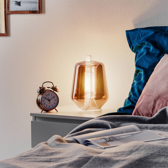 Prandina Luisa T1 bordlampe 2 700 K hvit/rosé