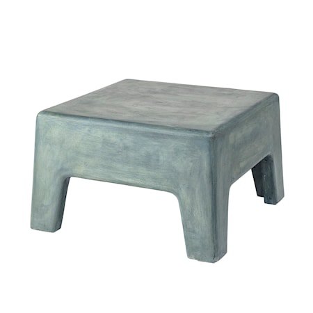 Ravi Fotskammel Grønn Betong 54x31cm