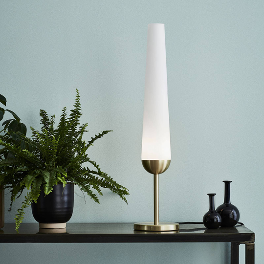 Bern bordlampe, messing