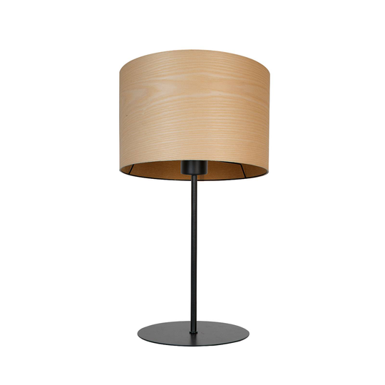 Envolight Veneer bordlampe hvitt asketre Ø 25 cm