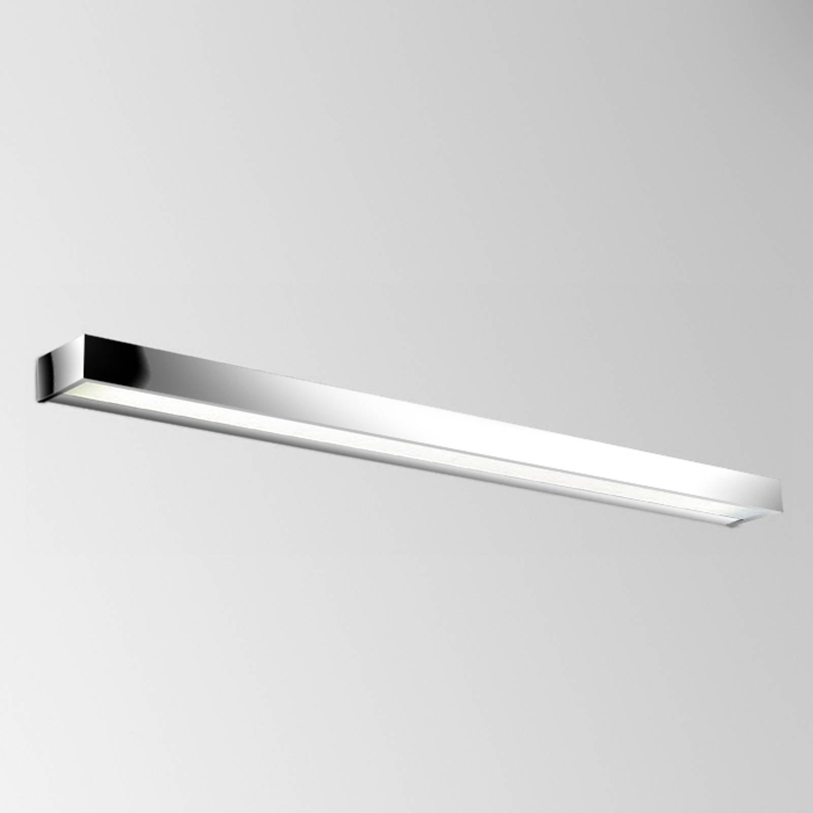 Utmerket LED-vegglampe Apolo, 120 cm krom
