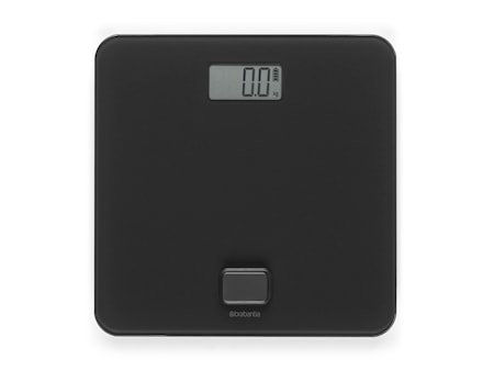 Batterifri Baderomsvekt Mørkegrå
