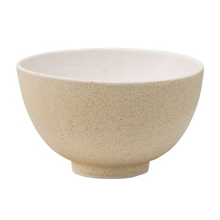 Sui Skål Natur Steintøy 16x9,5cm