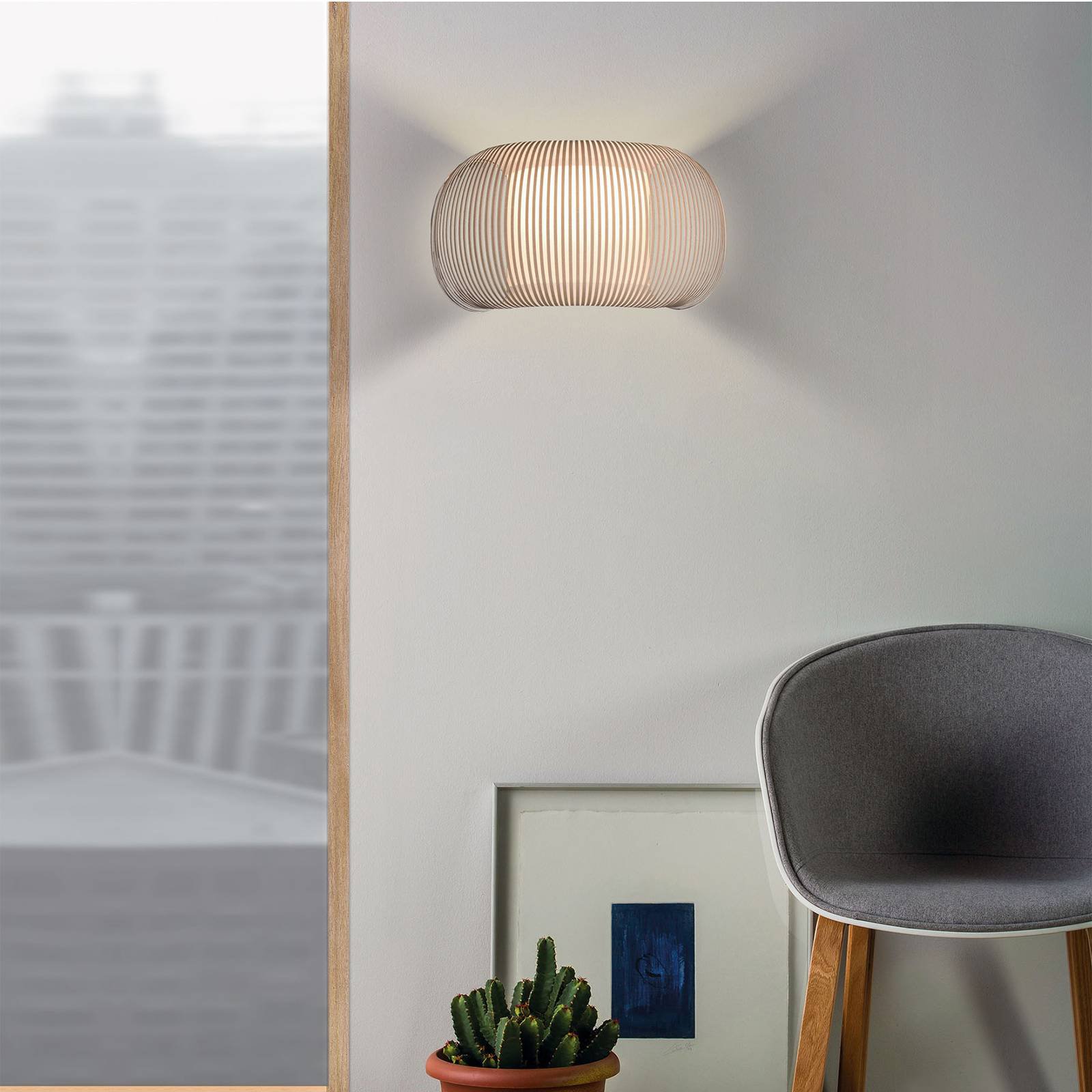 Vegglampe Mirta, stein