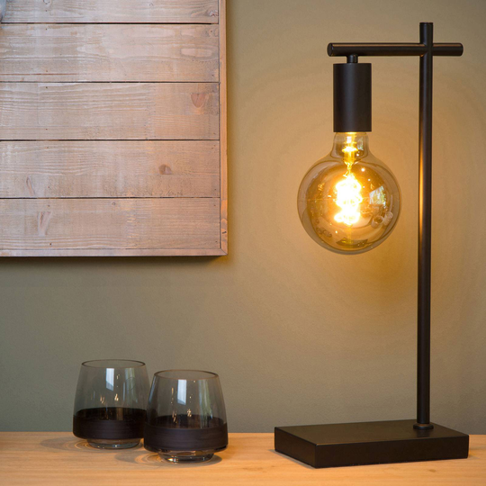 Bordlampe Leanne, svart