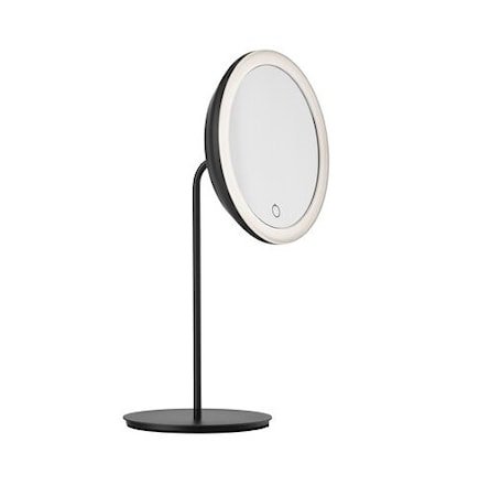 Bordspeil Black 5 x forstørrelse og lys