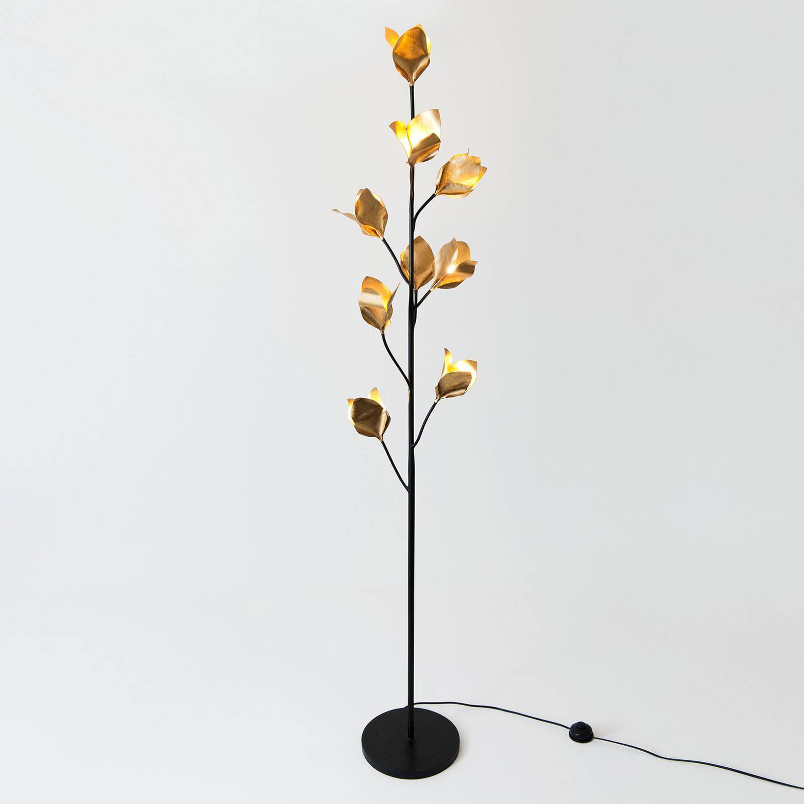 Gulvlampe Poesia, 9 lyskilder