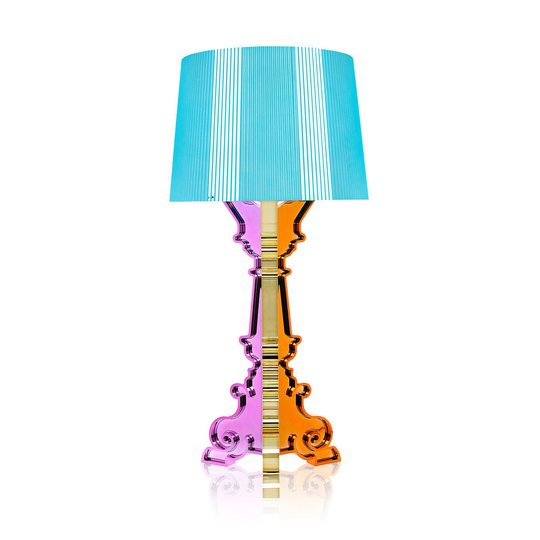 Kartell Bourgie LED-bordlampe flerfarget blå