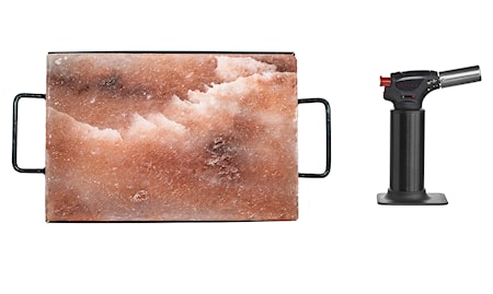 Flame king gassbrenner + saltsten med holder