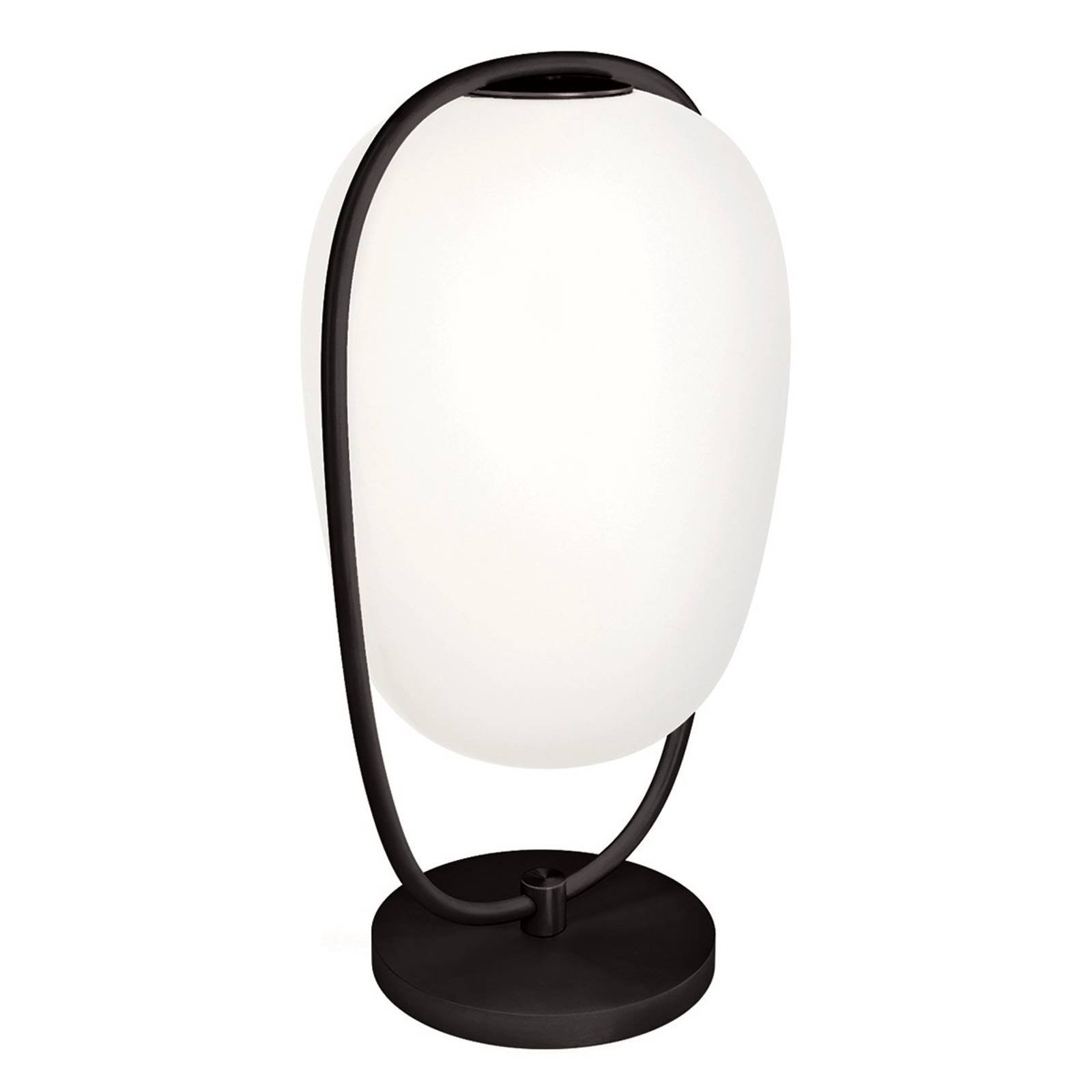 Kundalini Lannà bordlampa, svart/hvit