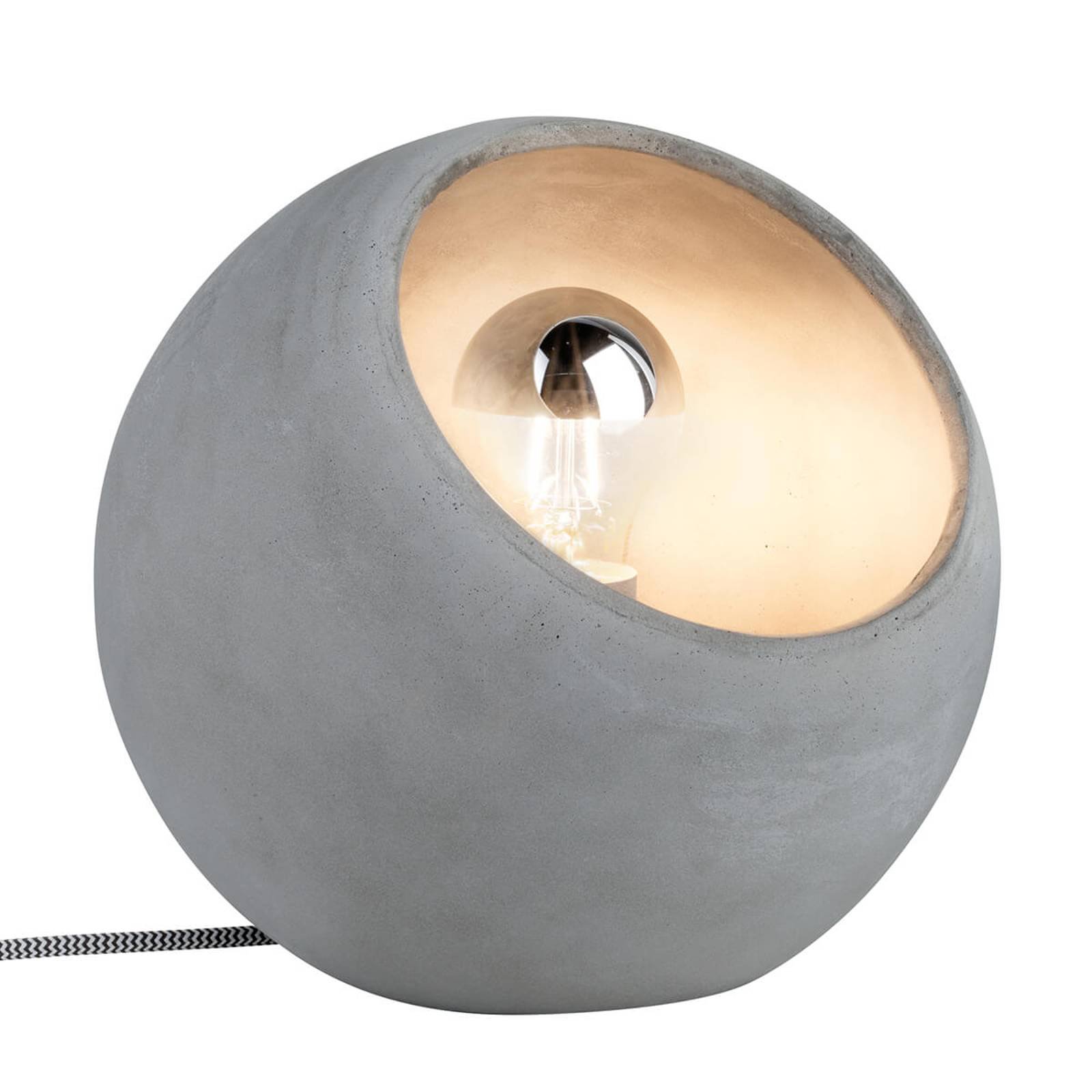 Toppmoderne betong-bordlampe Ingram