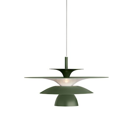 Picasso Pendel Avokadogrønn LED 38 cm