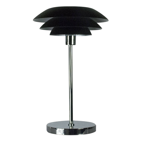 Dyberg Larsen DL31 bordlampe metall svart