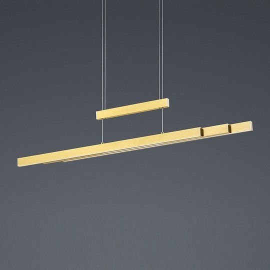 LED-pendellampe Trajan, 2700-5000 K, matt messing