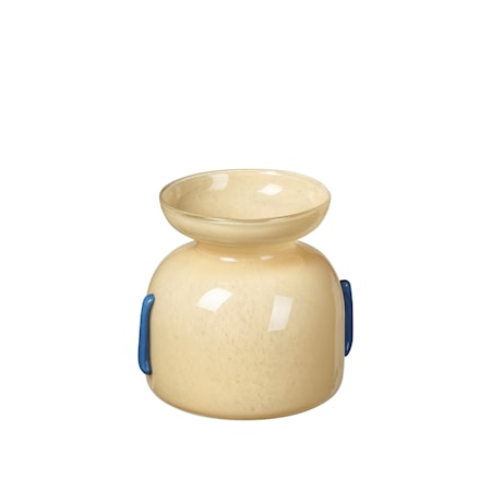 Vera Vase 20 cm Anise Yellow/Serenity Lt. Blue