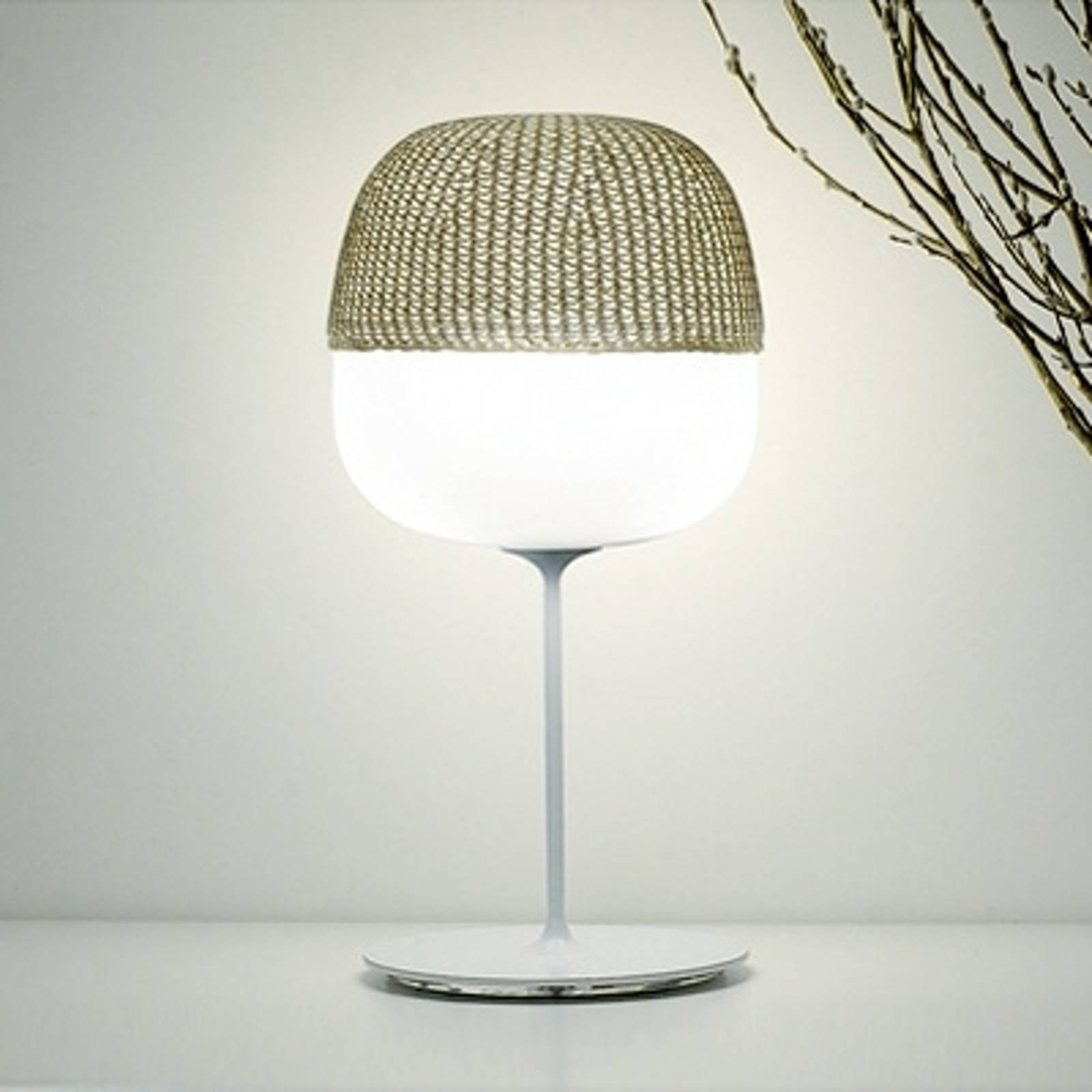Afra - bordlampe med strølys, 63 cm