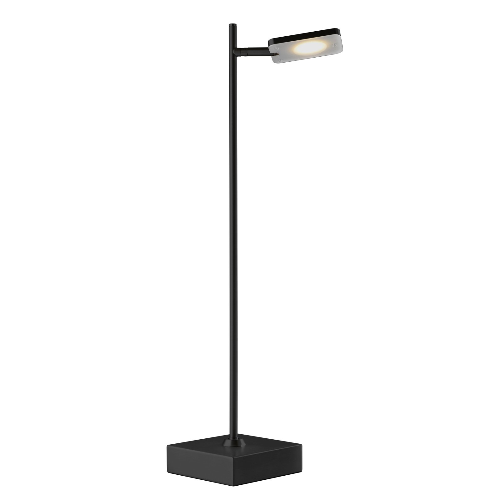 LED-bordlampe Quad, dimmer, 1 lyskilde, svart