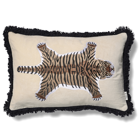 Tigris Putetrekk Hvit/Natur 40x60 cm