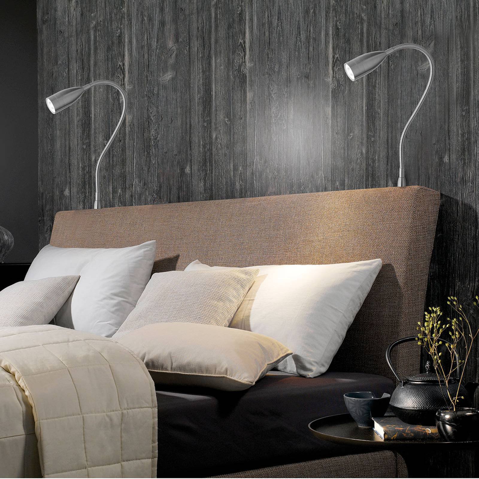 LED-vegglampe Sten dimmes med bevegelsesstyring