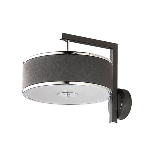 Vegglampe Riga, grafittgrå