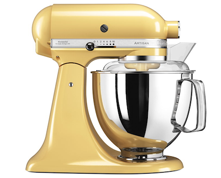 Artisan 175 Kjøkkenmaskin 4,8 liter Gul