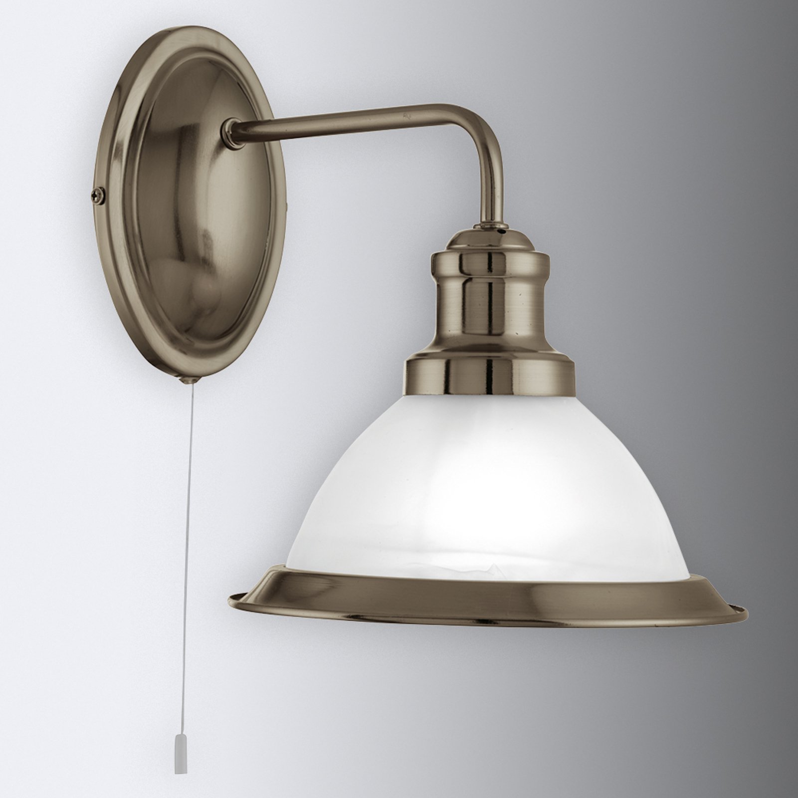 Flott designet vegglampe Bistro i antikk-look.