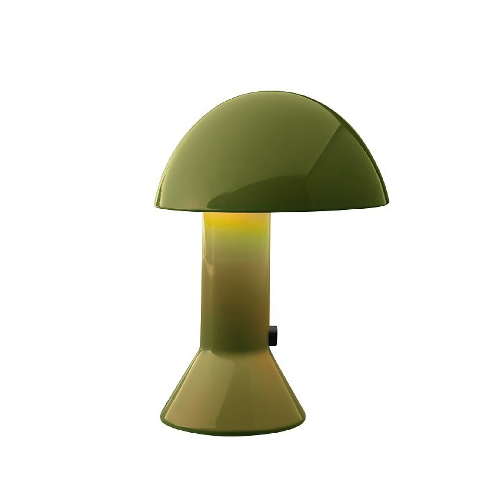 Design-bordlampe ELMETTO, grønn