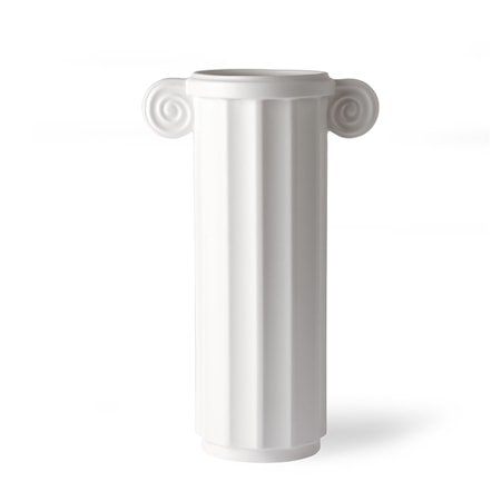 White Ceramic Vase Greek C