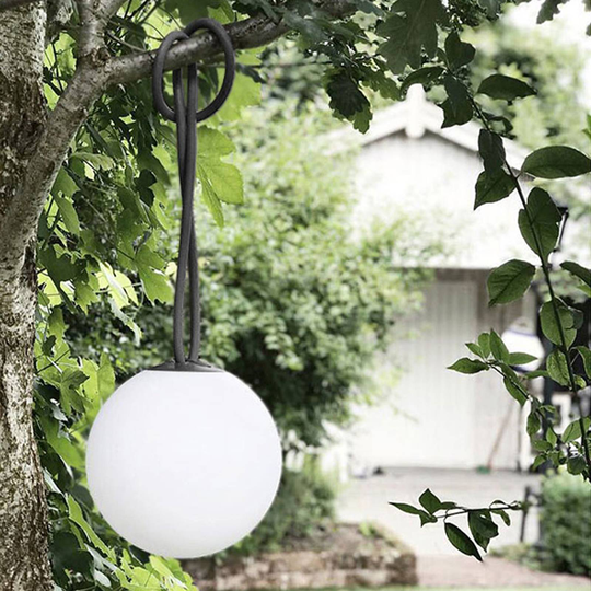 Fatboy LED-hengelampe Bolleke batteri antrasitt