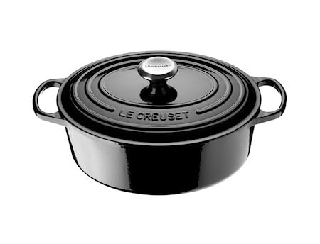 Oval Gryte 27 Black