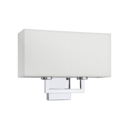 Vegglampe Hotel, beige, 2 lyskilder
