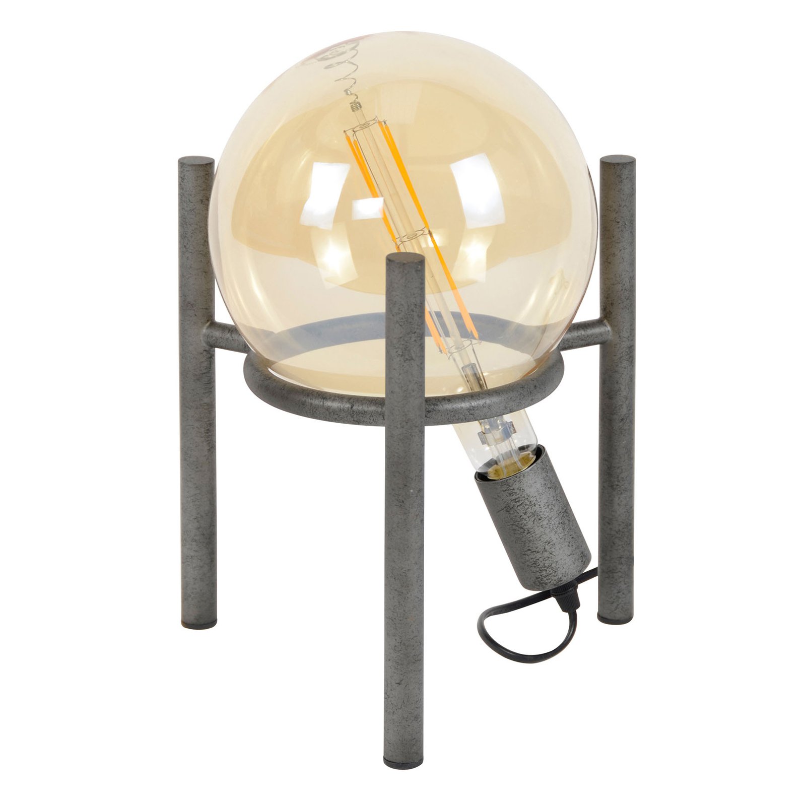 Bordlampe Saturn, trebeinstamme, 1 x G200