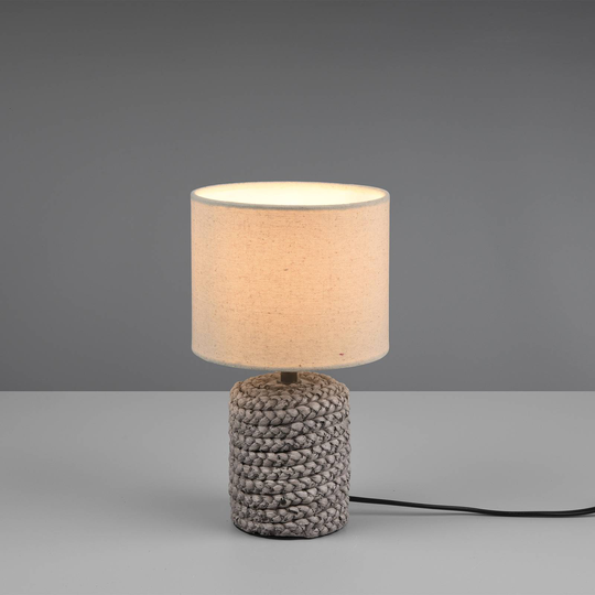 Bordlampe Mala av keramikk, Ø 15 cm