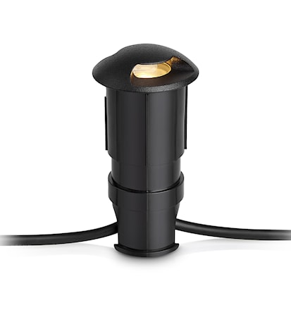 Garden24 Trappetpot Svart 0,8W