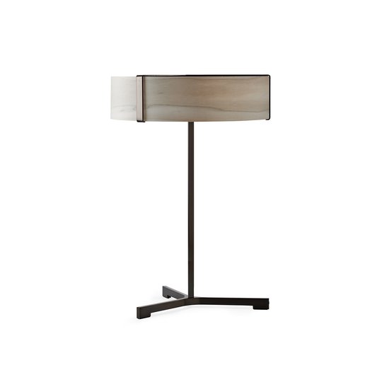 LZF Thesis LED-bordlampe svart matt/grå