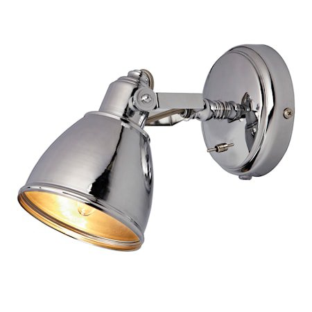 Fjällbcka Vegglampe Krom