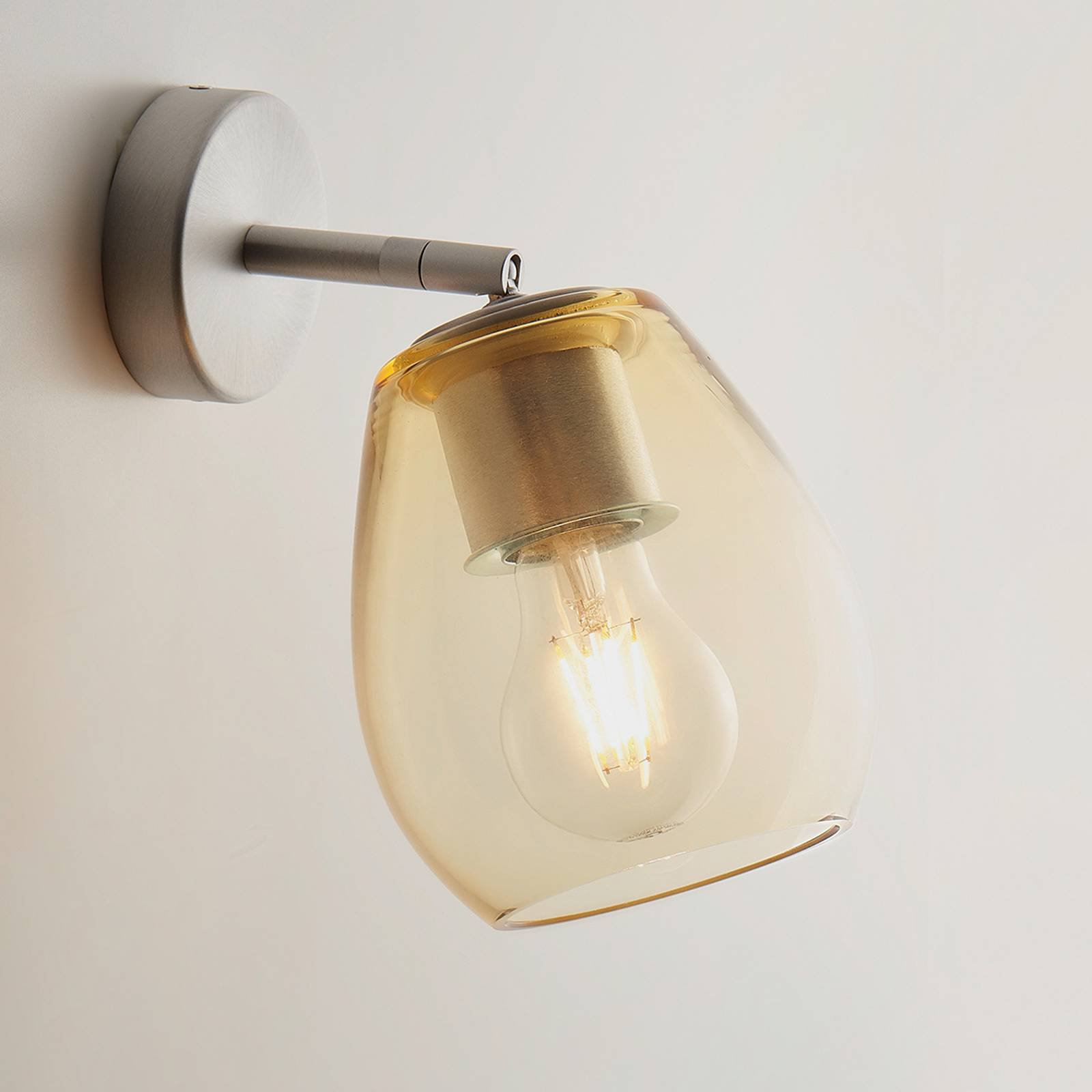 Casablanca Bagan - bevegelig vegglampe, whiskey