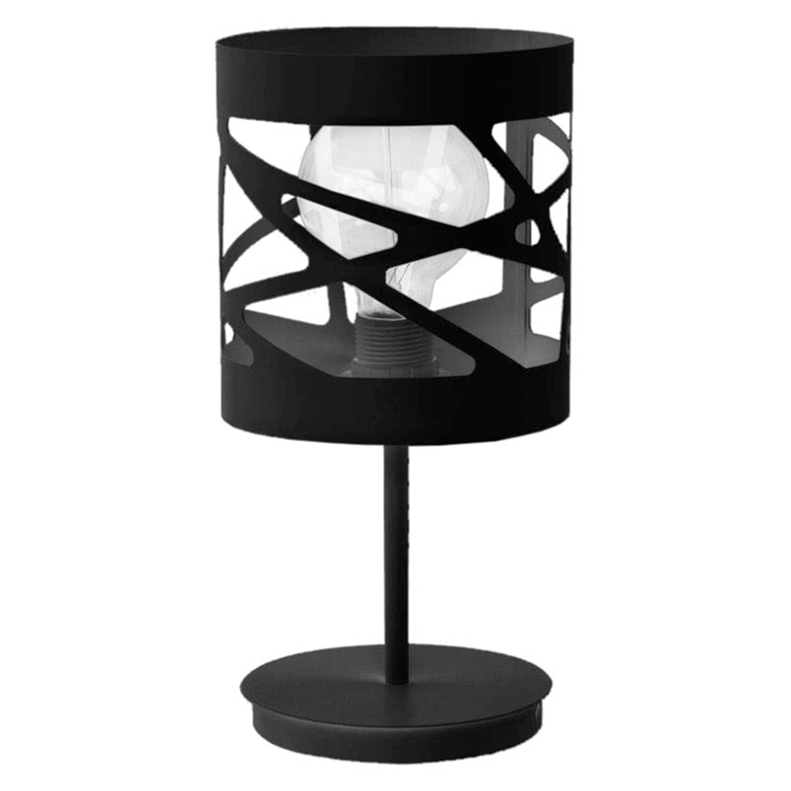 Bordlampe Modul Frez mønsterskjerm Ø17,5cm svart