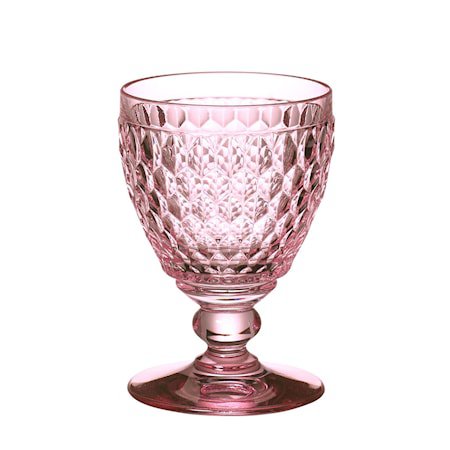Boston Coloured Rødvin Goblet Rose