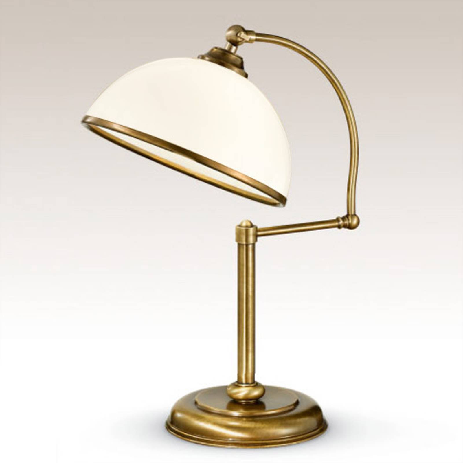 Justerbar La Botte bordlampe i hvitt