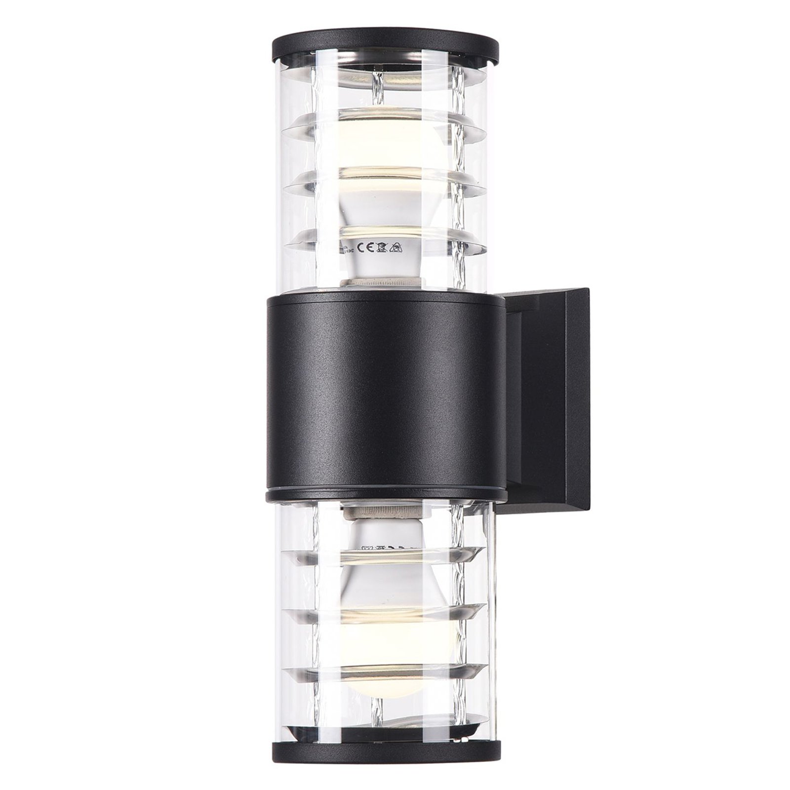 Bronx utendørs vegglampe 2lk