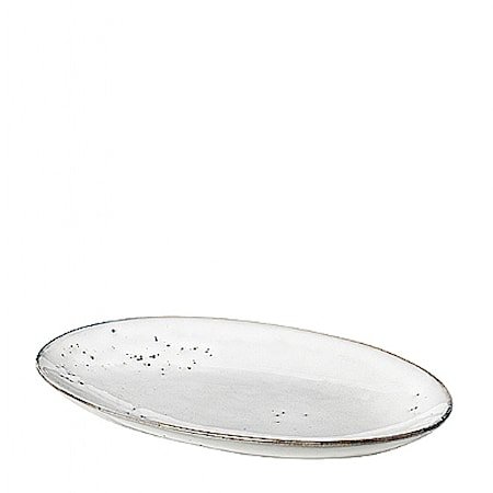 Fat Oval S Nordic Sand Steingods, W13,6X22 CM