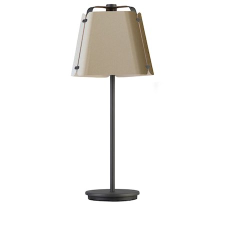 Fold Bordlampe Antrasitt/Sandstruktur 27 cm