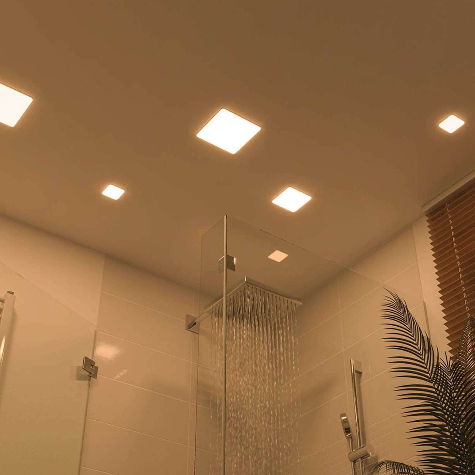 Paulmann LED-panel Veluna 3 000 K kantet 18,5 cm