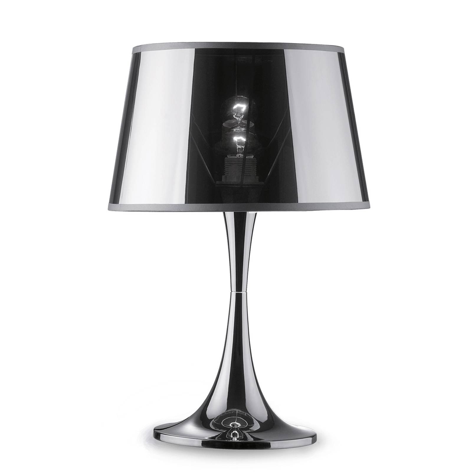 Bordlampe London Cromo, høyde 48,5 cm