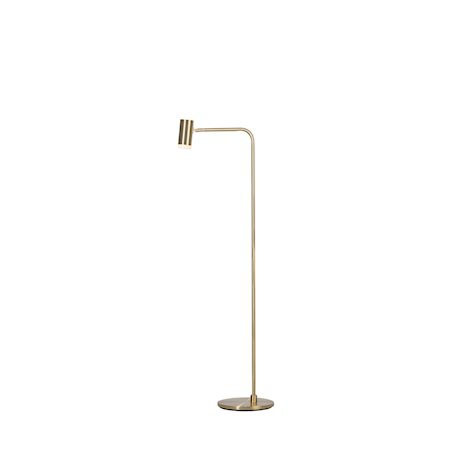 Cato Q Gulvlampe Messing LED Dimbar