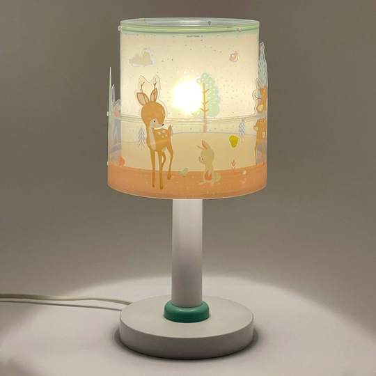 Dalber Loving Deer bordlampe barnerom hjortemotiv