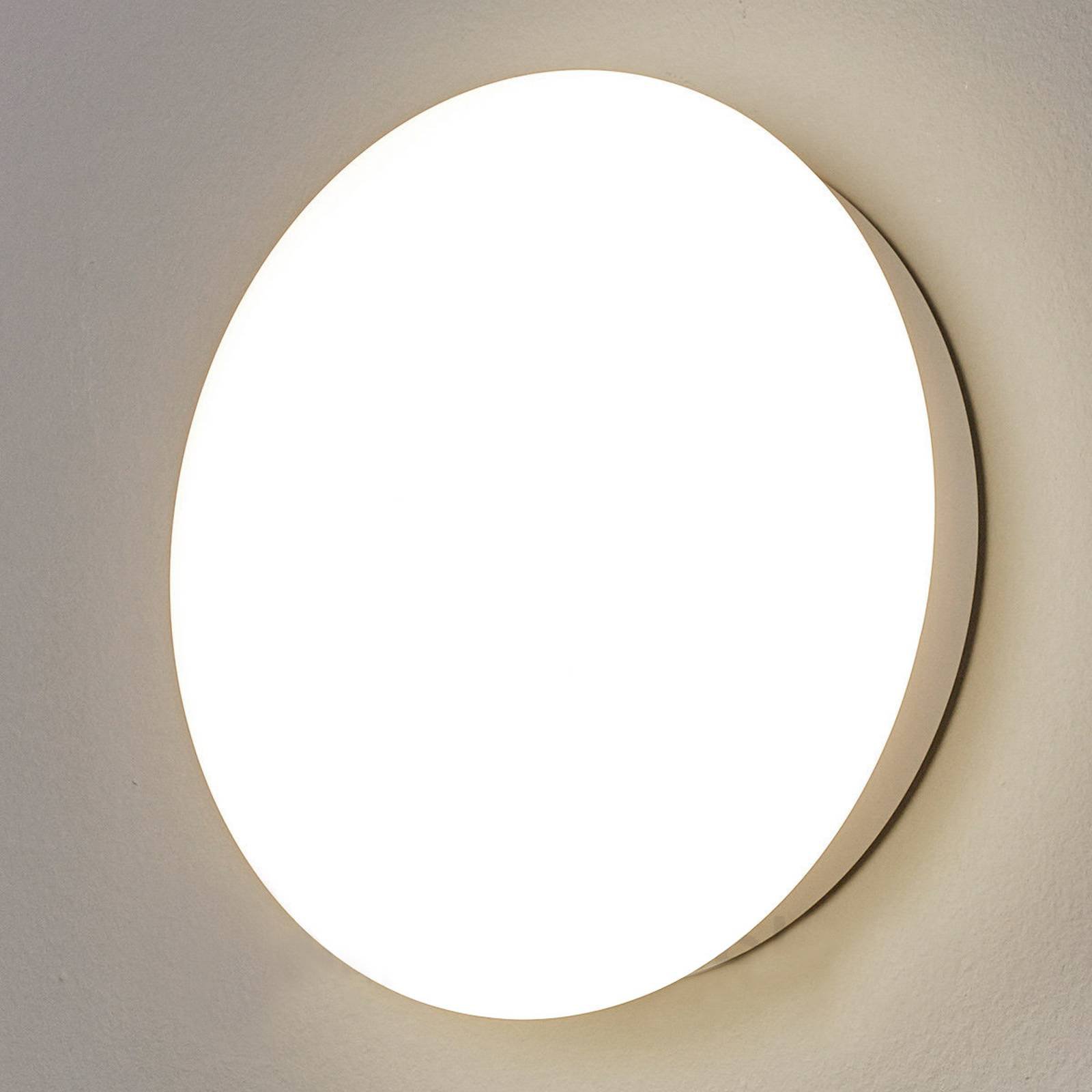 SUN 12 LED-vegglampe, IP55, 13 W, uni-hvit, 4000 K